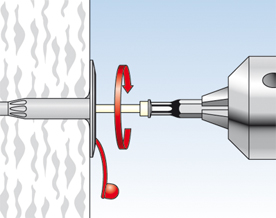 Fischer WDVS schroefplug Thermoz 8 montage - Doe het zelf,Dhz-proshop
